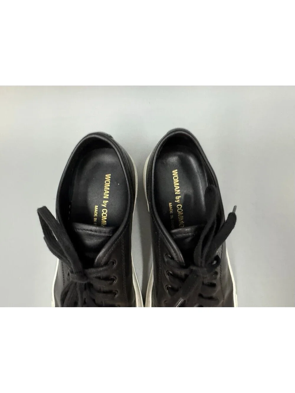 Women’s Common Projects Tournament Leather Trainer Sneakers 4017 Black US 5